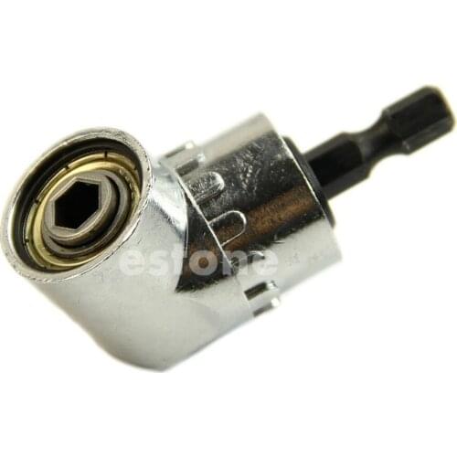 1/4" 105 Angle Extension Hex Drill Bit Screwdriver Socket Holder Adaptor