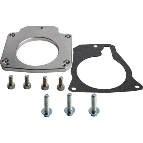 1x 551567 Throttle Body Adapter Gaskets Kit for LS 4 Bolt Intake to 3 Bolt For intake manifolds (up to 102mm) Direct Replacement