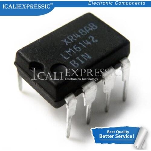 5PCS LM6142AIN LM6142BIN LM6142 6142 DIP-8 In Stock