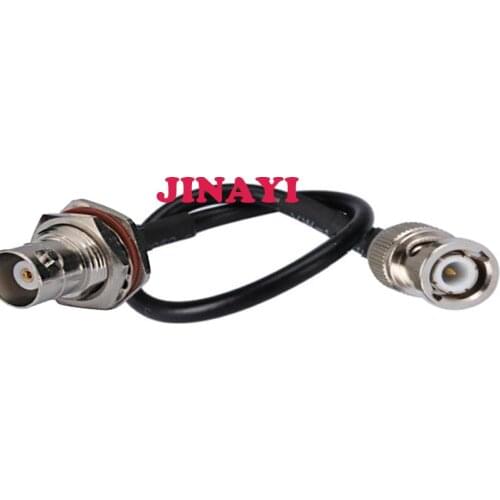 50-3 BNC Female Jack to BNC male connector Pigtail Coaxial Cable RG58 3m 5m 10m