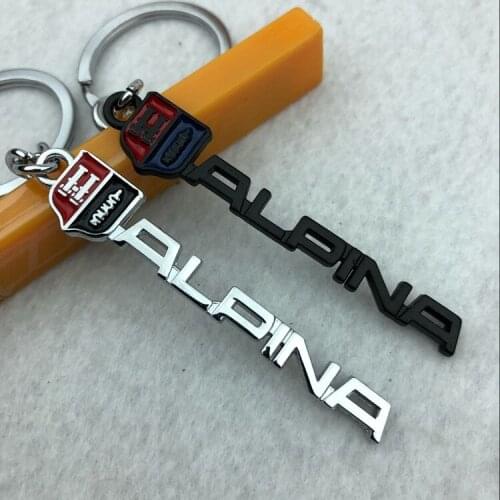 Auto Keychain keyring For Bmw ALPINA e46 e39 e90 e60 f30 e36 f10 e34 e30 f20 x5 e53 x5 e70 m e87 x1 x3 e83 x5 Car Key Chain Ring