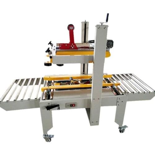 FREE SHIPPING FXJ-6050 Tape Sealing Machine 220V 180W Large Semi-Auto Box/Case/Carton Tape Sealer with English Manual