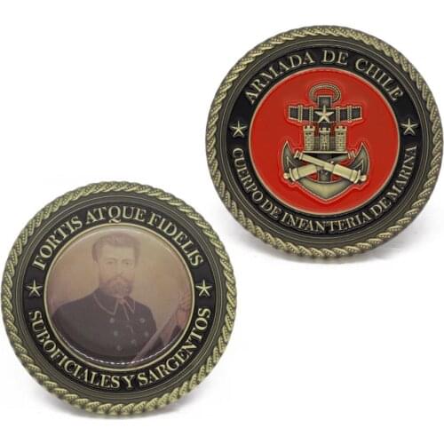 Cheap Metal Copper Collectable 3D Military Memorial Coin Zinc Alloy Custom Design Logo Military Challenge Commemorative Coin