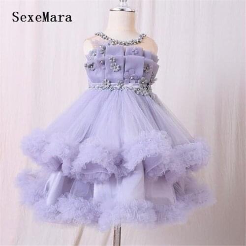 Baby Party Dresses for Girls 1 Year Birthday Tutu Dress Toddler Girl Baptism Clothes Little Princess Baby Frocks Vestido