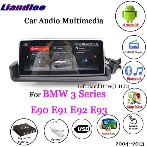 For BMW 3 Series E90 E91 E92 E93 Original Car System Android 10.0 Player Multimedia Carplay Androidauto GPS Navigation HD Screen