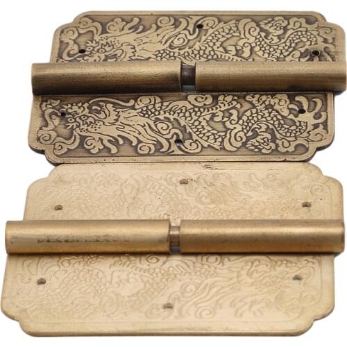 Cabinet Door Hinges Furniture Accessories Bronze Drawer Hinges For Jewelry Boxes Furniture Fittings Home Hardware Accessories