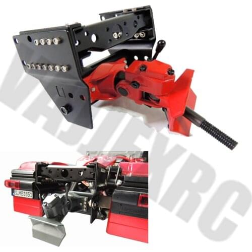 Metal Traction Tail Hook Tail Beam Set for 1/14 Scale Tamiya Remote Control tractor truck Scania R470 R620 R730