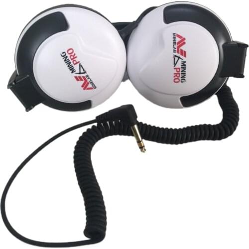 New Arrival White UR30 Metal Detector Headphone for Underground Metal Detector