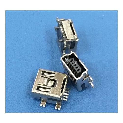MICRO USB 5P V3,Female plug pin 4pin Fixed SMD ,Tail Charging socket ,new and original