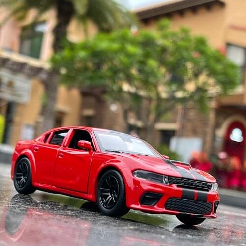1:36 Fast & Furious Dodge Charger SRT Hellcat Simulation car of Model Alloy Toy car muscle vehicle Metal Cars birthday gifts