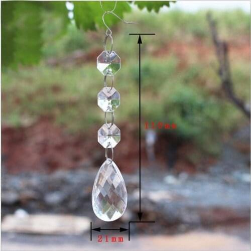 NEW Round Christmas Drops Baubles Xmas Tree Decorations Christmas Ornament High Quality Crystal waterdrop hanging pendants