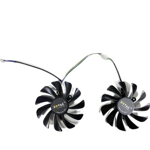 NEW 95MM GAA8S2U GFM10012H12SPA 4PIN Cooler Fan Replacement For ZOTAC GTX 1070 1080 Ti GTX 1070Ti 1080Ti AMP Edition Graphics