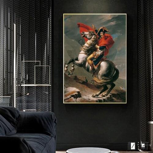 Portrait of Napoleon Canvas Painting Classical Napoleon Posters and Prints Abstract Wall Art Pictures for Living Room Home Decor