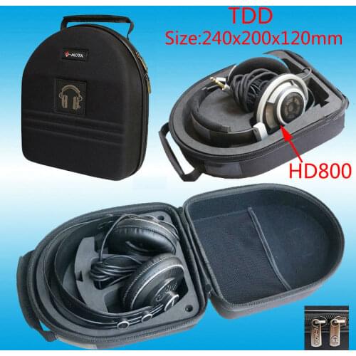 V-MOTA TDD Headphone Carry case boxs For use with Onkyo A800 and PHILIPS Fidelio X1 and Fidelio X2 SHP9000 headphset(suitcase)