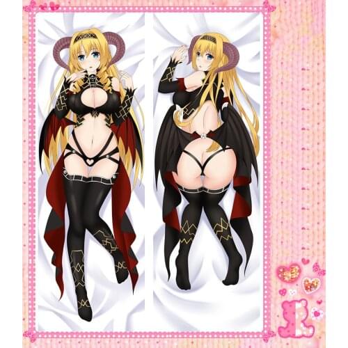 Japanese Anime Cartoon The Seven Deadly Sins Double sided hugging Pillow Case Pillow Cover Pillowcase Peach Skin 2 Way 77008