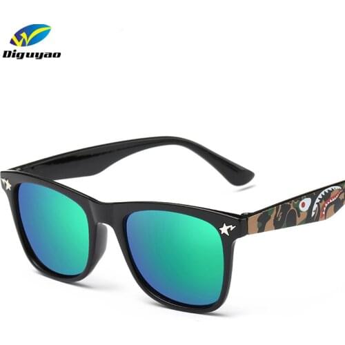 DIGUYAO 2019 Fashion Plastic Frame Children Sunglasses For Kids Boys Brand Designer Girl Sunglass Vintage Sun Glasses UV400 Lens