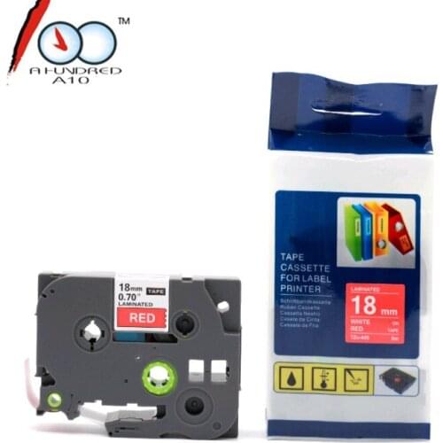 Black On Red Label Tape For Brother TZ 231 TZe231 tze-231 tz-231 131 431 531 631 731 221 P-Touch Label laminated Maker