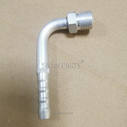 90 Degree Male Insert O-ring Barbed Fitting for AC Refrigerant Hose FTT0060