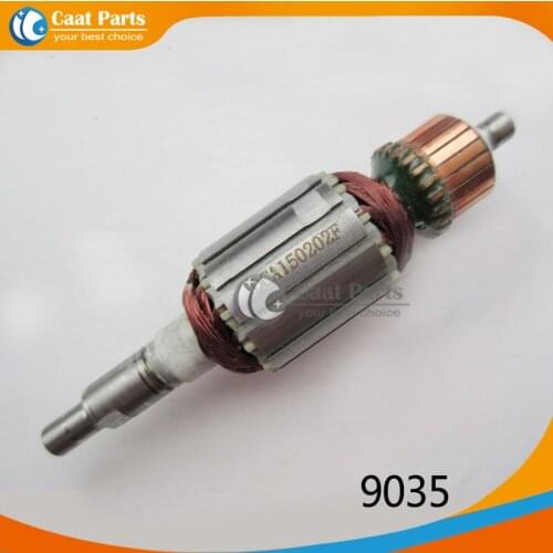 Free shipping! AC 220V Drive Shaft Electric Sander Hammer Armature Rotor for Makita 9035 , High-quality