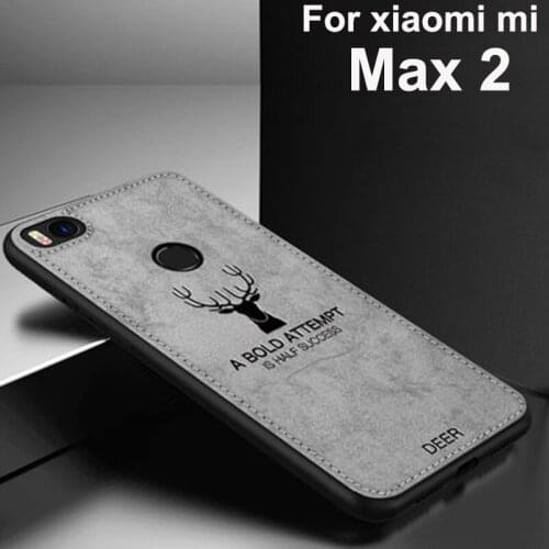 For xiaomi mi Max 2 Case Soft phone case For xiaomi mi Max2 Protection Back Cover For xiaomi mi Max 2 Cloth + TPU phone shell