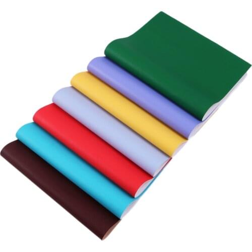 David accessories 30x140cm Fine Lychee Synthetic Leather Fabric Sheets DIY Bow Decoration Crafts Faux Leather Fabric,1Yc5748