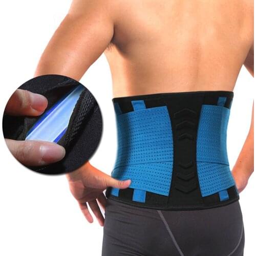 Elastic Lumbar Support Belt Disc Herniation Medical Strain Pain Relief Waist Back Spine Brace Posture Corrector Belt Men Women