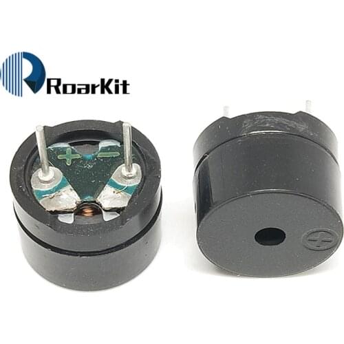 10 Pcs 2Pin Passive Electronic Alarm Buzzer 16R 12x8.5mm 12085 16 Ohm Resistance 2KHz 3/5/9/12V Acoustic Components Universal