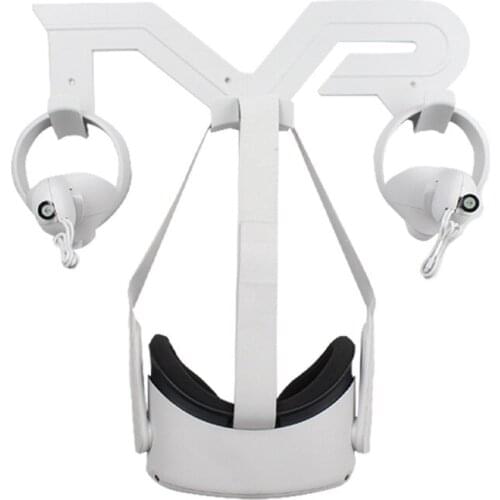Durable Wall Mount Bracket VR Glasses Headset Holder for Oculus Quest 2 Virtual Reality Accessories Not Easy to Fall