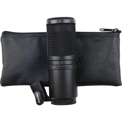 Superlux E205 Super cardioid condenser recording microphone recommend for studio use