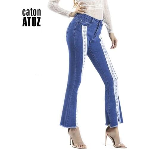 Женские джинсы клеш Youaxon China At AliExpress