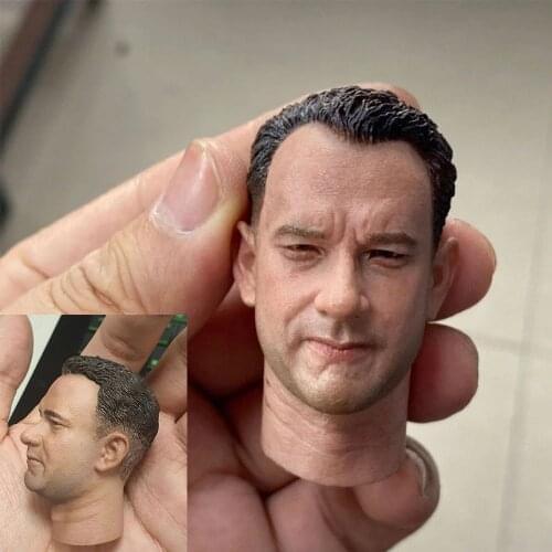 1/6 WWII American Ranger Miller Head Sculpt Male Soldier Hurt Head Carving For 12'' Action Figure Dolls In Stock