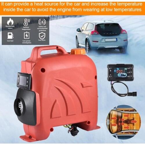 1-8kw Car Diesels Air Parking Heater 12V 24V Automobile Interior Heater LCD Fuel Air Heater Universal For Trucks Campers Caravan