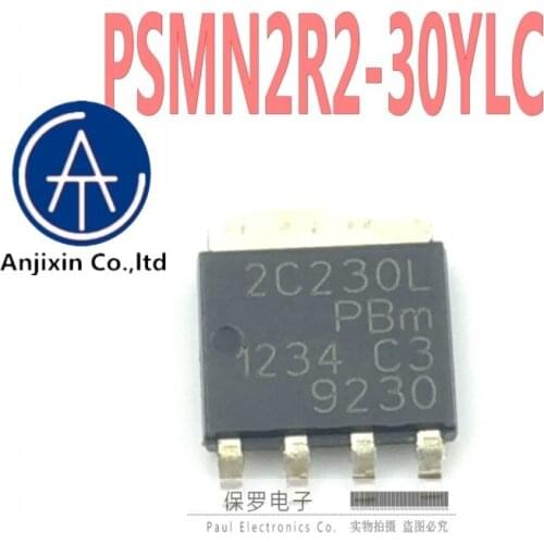 10pcs 100% orginal new real stock MOS field effect tube PSMN2R2-30YLC silk screen 2C230L SOT-669