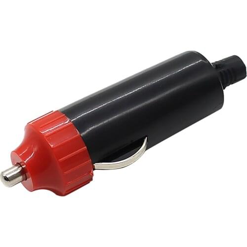 12V Universal Male Car Cigarette Lighter Socket Plug Connector Adaptor