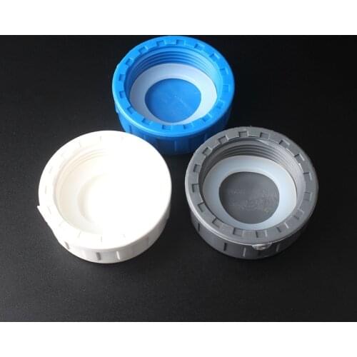 2pc 1-1/4'' 40Mm PVC Pipe Plug Agriculture Garden Aquarium Plastic Water Hose Stop Water Joint Accessoires Plumbing Tube Fitting