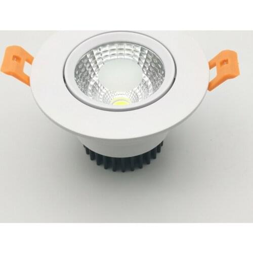 DHL free shipping NEW!! High Quality Super Power Dimmable LED Spotlight Ceiling Downlight COB light source 10W FREE SHIPPING