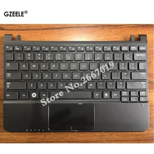 Laptop Palmrest KB Bezel Cover Upper Case C Shell for Samsung NC110 NC210 NC215 US keyboard