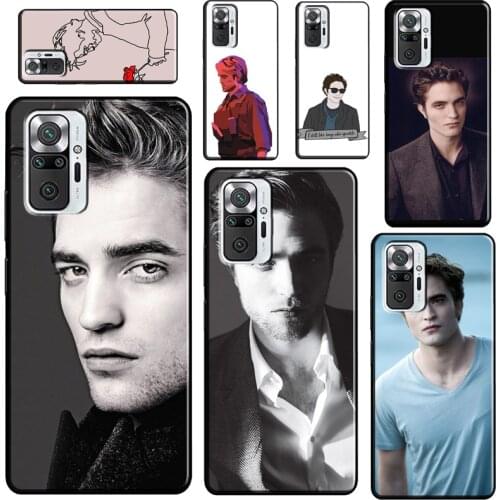 Robert Pattinson For Xiaomi Redmi Note 10 Pro 7 8 9S 8T Note 9 Pro Case For Redmi 9C 9T K40 9A Back Cover