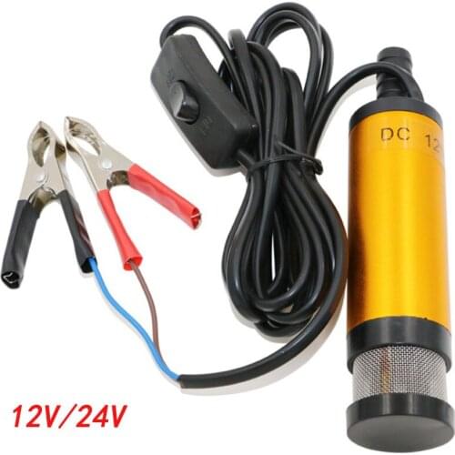 Electric oil pump Diesel pump 12V 24V DC pump small oil pump submersible oil pump suction pump