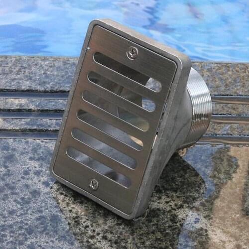 Swimming pool wall overflow Stainless steel floor drain Swimming pool drainage
