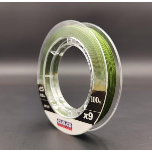 1pcs Luya Line 100m 150m 9 Strands Braid Fishing Main Line for Sea Pole PE Carp Fishing Goods Accessories Equipment Tackle Long