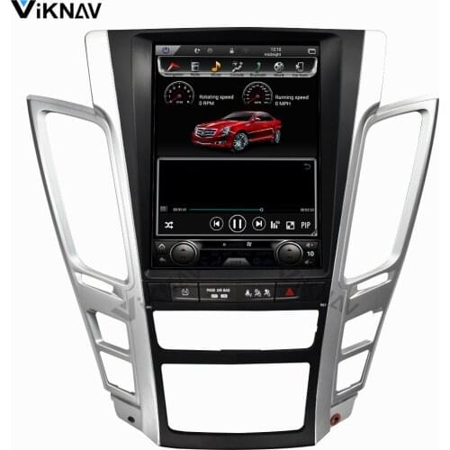 10.4 inch HD Screen Tesla Style Android System Multimedia DVD player Car GPS navigator For-Cadillac CTS 2007-2012