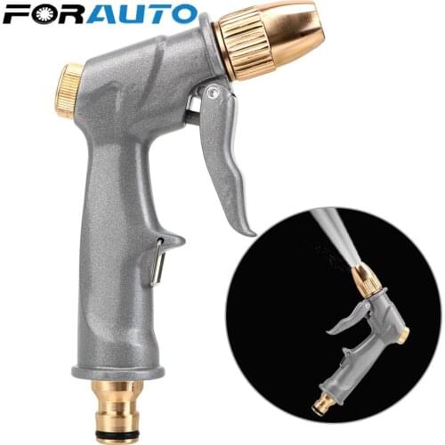 Portable Metal Adjustable Spray Modes High Pressure Spray Watering Nozzle Sprinkler Car Wash Gun Car Accessories