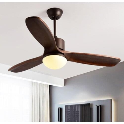 2019 New Ceiling Fan For Living Room Ventilador de techo Ceiling fans with Lights 48 Inch Modern Cooling Fan Fixtures