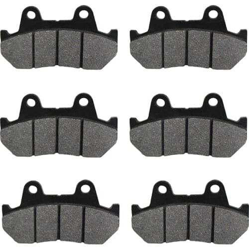 Motorcycle Front and Rear Brake Pads for HONDA GL1100 GL 1100 Goldwing 1982 1983 VF 1100 Magna Sabre 1983-1986