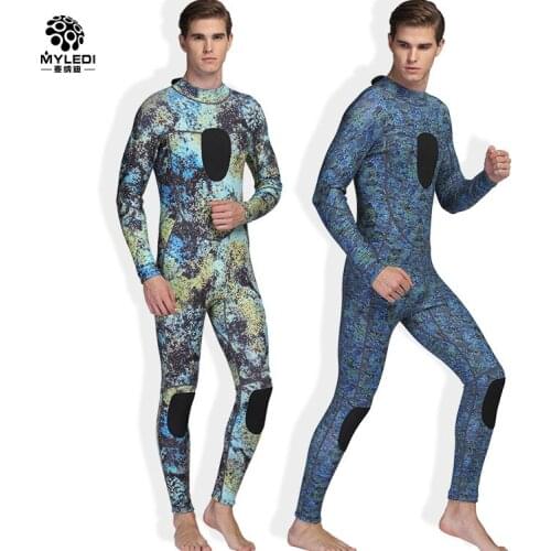 Submersible wet suit submersible service chloroprene rubber submersible camouflage clothing surfing suit cold thermal