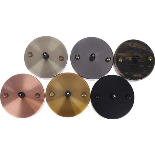 1pc Hot Lamp Base Antique Vintage Ceiling Plate Metal Ceiling Holder Lamp Fitting Chandelier Base DIY Lighting Acc