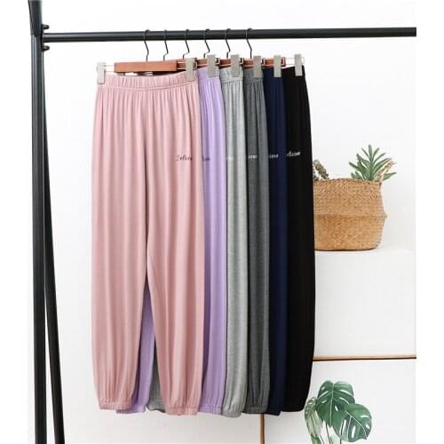 Casual Loose Modao Women Pants Solid Elastic High Waist Streetwear Female Sweatpants Homewear 121725WKA