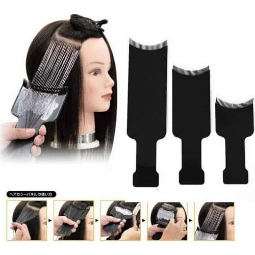 Professional Hair Coloring Dyeing Comb Dispensing Hair Brush Pick Color Board Hair Styling Barber Tool Hair Salon Accessaries