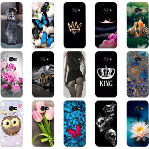 Silicone For Samsung A5 2017 2016 A50 Case Soft TPU Phone Case for Samsung Galaxy A 5 2017 Cover Coque Funda Skin shockproof 1